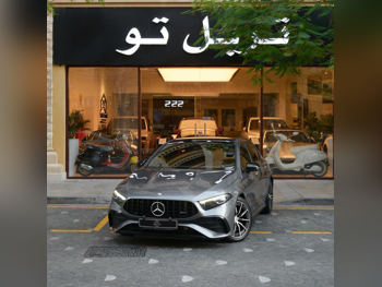 مرسيدس - بنز  ايه - كلاس  اي ام جي 35  2024  اوتوماتيك  4,000 كم  4 سلندر  دفع خلفي  سيدان  فضي  تحت الضمان