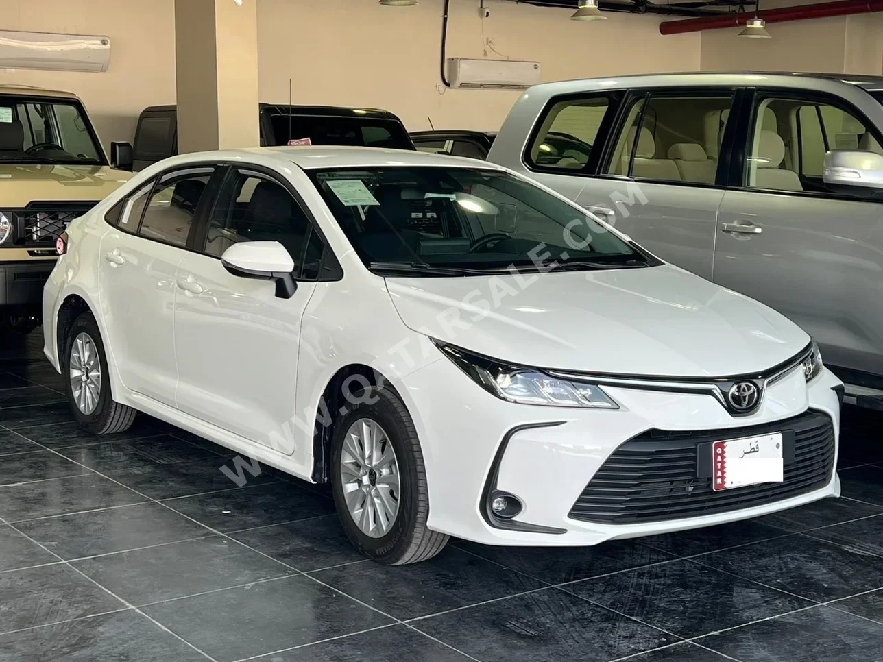 تويوتا  كورولا  اكس ال اي  2025  اوتوماتيك  0 كم  4 سلندر  سحب امامي  سيدان  أبيض  تحت الضمان