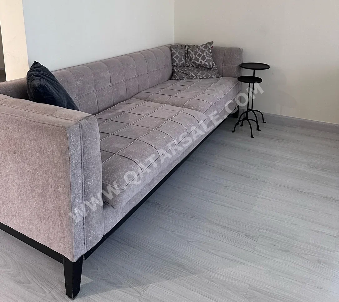 الأرائك والكنب والكراسي طقم كنب  - قماش