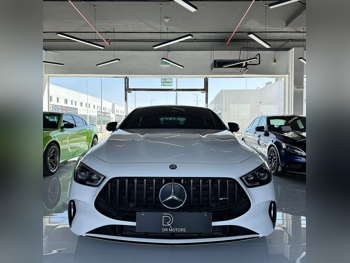 مرسيدس - بنز  جي تي  43 AMG  2024  اوتوماتيك  5,000 كم  8 سلندر  دفع خلفي  كوبيه \ سبورت  أبيض  تحت الضمان