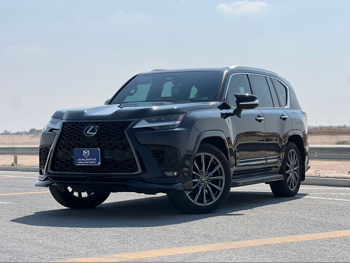 Lexus LX 600 F Sport 2025 Automatic 25,000 Km 6 Cylinder Four Wheel Drive (4WD) SUV Black With Warranty