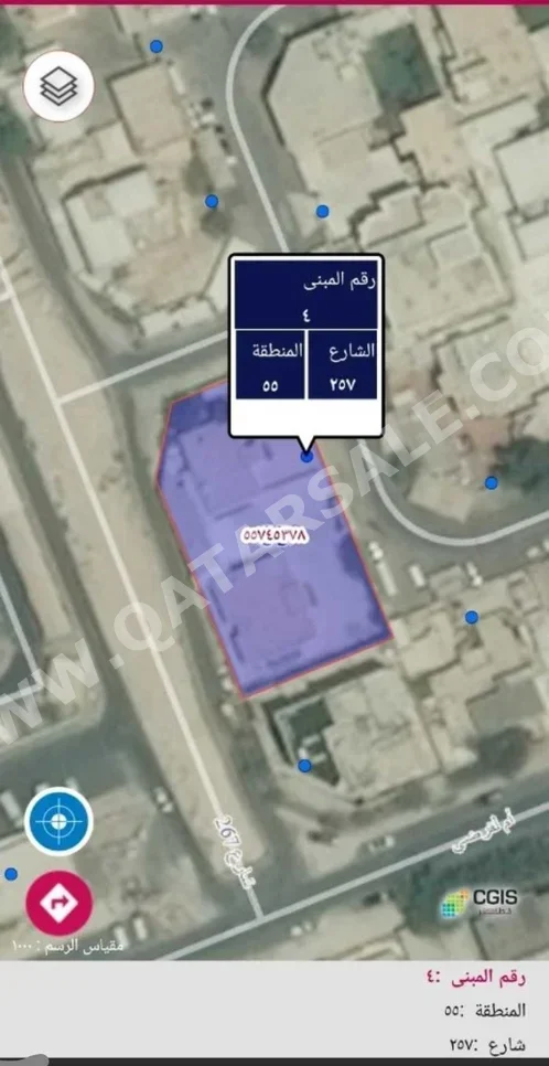 اراضي للبيع في الريان  - المعراض  -المساحة 1,588 متر مربع