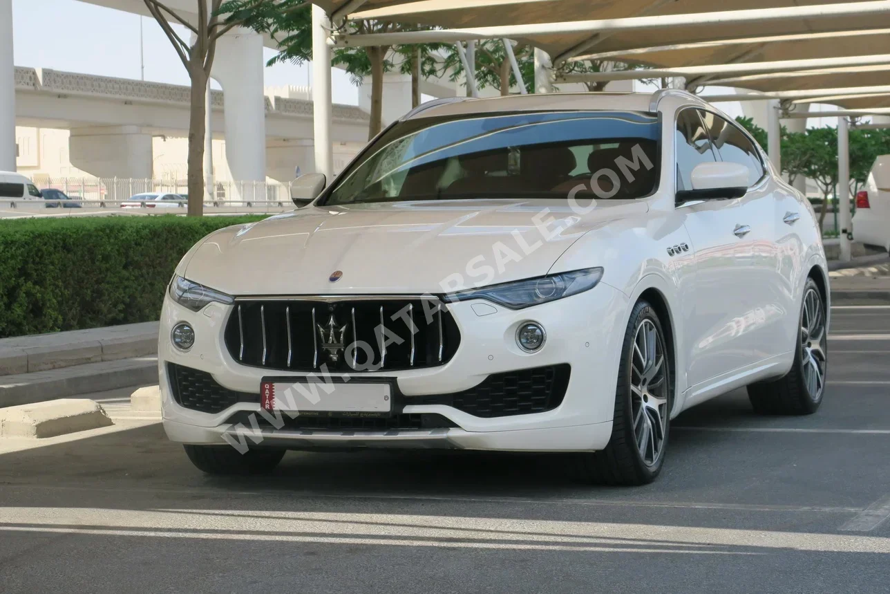 Maserati  Levante  S  2017  Automatic  83,000 Km  6 Cylinder  All Wheel Drive (AWD)  SUV  White