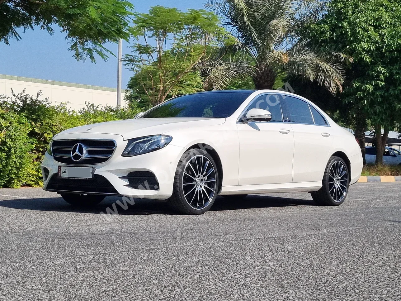 Mercedes-Benz E-Class 400 2017 Automatic 74,400 Km 6 Cylinder Rear Wheel Drive (RWD) Sedan White