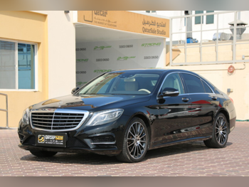 مرسيدس - بنز اس - كلاس 400 2015 اوتوماتيك 131,000 كم 6 سلندر دفع خلفي سيدان أسود