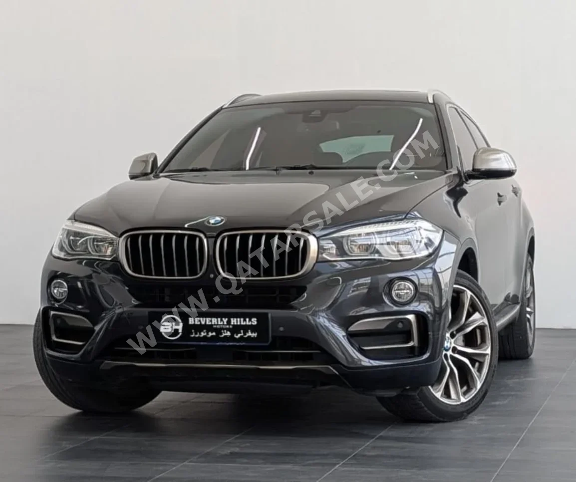 BMW  X-Series  X6 50i  2018  Automatic  103,350 Km  8 Cylinder  All Wheel Drive (AWD)  SUV  Gray