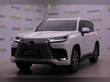 لكزس ال اكس 600 2025 اوتوماتيك 23,000 كم 6 سلندر دفع رباعي اس يو في أبيض لؤلؤي تحت الضمان