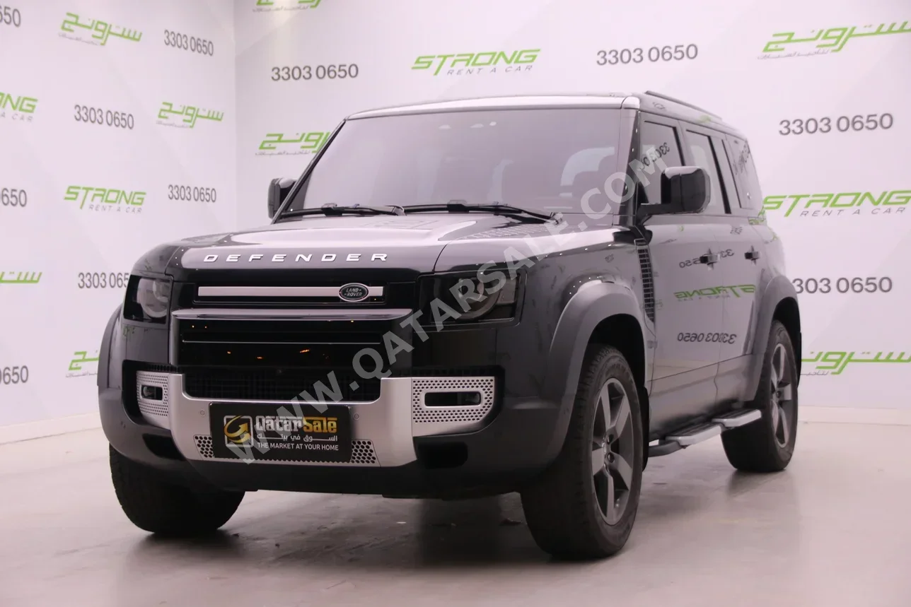 لاند روفر  ديفيندر  110 اس اي  2023  اوتوماتيك  49,000 كم  4 سلندر  دفع رباعي  اس يو في  أسود  تحت الضمان