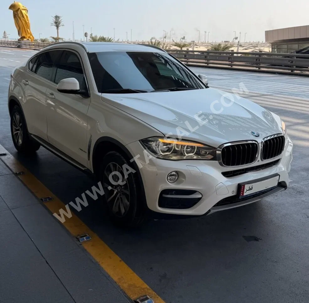 بي ام دبليو  الفئة - اكس  اكس 6 40اي  2015  اوتوماتيك  144,000 كم  6 سلندر  دفع رباعي  اس يو في  أبيض لؤلؤي