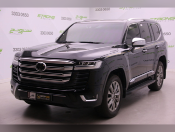 تويوتا  لاند كروزر  في اكس ار توين توربو  2023  اوتوماتيك  69,000 كم  6 سلندر  دفع رباعي  اس يو في  أسود  تحت الضمان