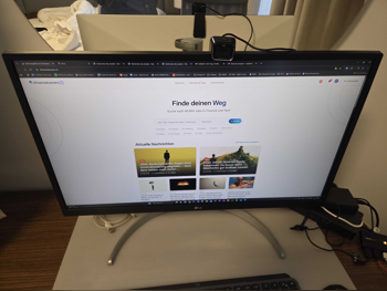 Monitors LG /  27 Inch  Black / White  HDMI