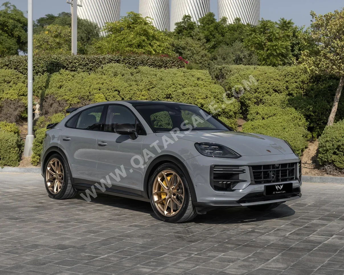 Porsche  Cayenne  Turbo GT  2024  Automatic  31,000 Km  8 Cylinder  Four Wheel Drive (4WD)  SUV  Gray Nardo  With Warranty