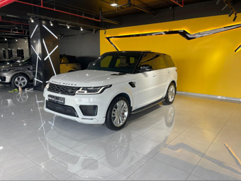 Land Rover  Range Rover  Sport HSE  2019  Automatic  110,000 Km  8 Cylinder  Four Wheel Drive (4WD)  SUV  White