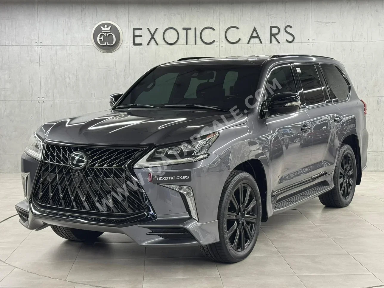 Lexus  LX  570 S  2018  Automatic  137,000 Km  8 Cylinder  Four Wheel Drive (4WD)  SUV  Gray