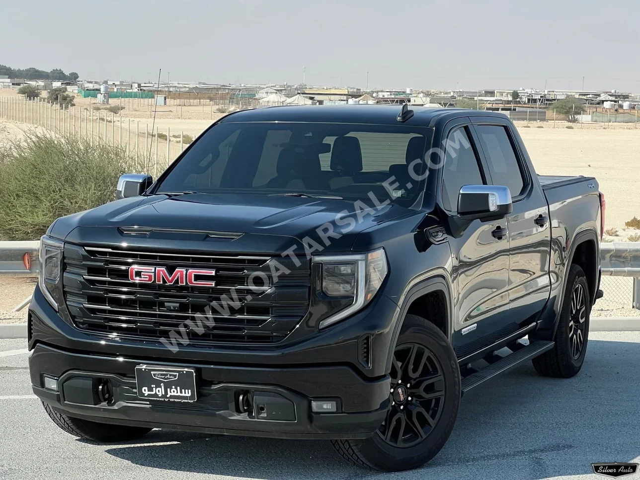 GMC Sierra Elevation 2022 Automatic 83,000 Km 8 Cylinder Four Wheel Drive (4WD) Pick Up Black With Warranty
