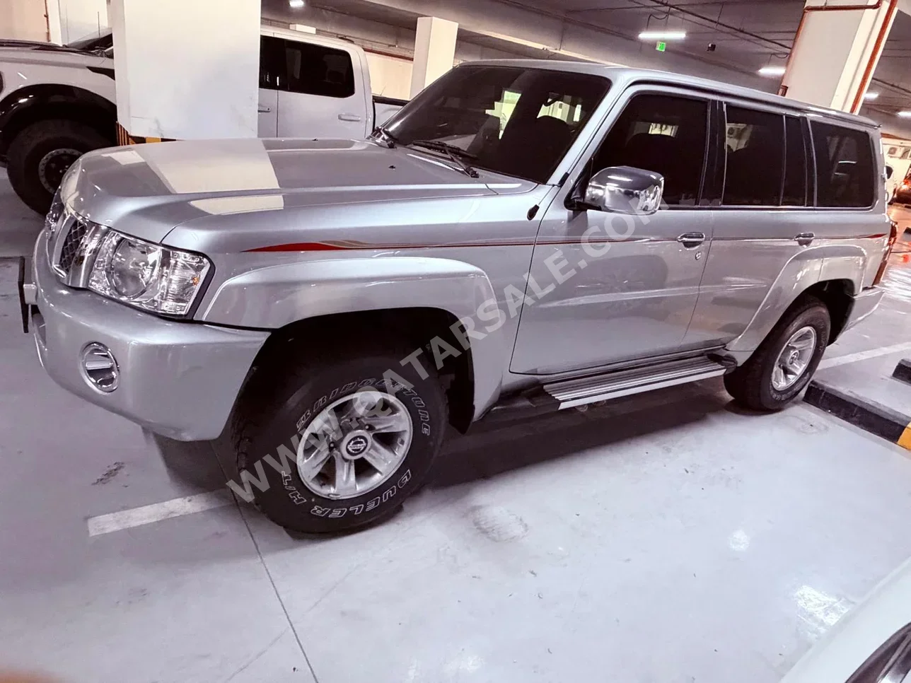 نيسان  باترول  سفاري  2024  عادي  0 كم  6 سلندر  دفع رباعي  اس يو في  فضي  تحت الضمان