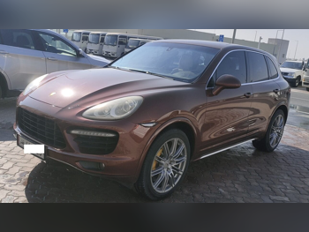 Porsche  Cayenne  Turbo  2011  Automatic  167,000 Km  6 Cylinder  Four Wheel Drive (4WD)  SUV  Brown
