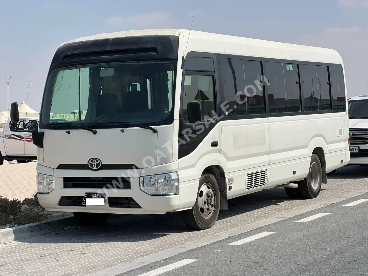 Toyota Coaster 2020 Manual 150,000 Km 4 Cylinder Front Wheel Drive (FWD) Van / Bus White