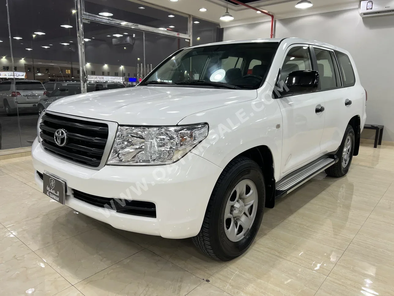 تويوتا  لاند كروزر  جي  2008  عادي  365,000 كم  6 سلندر  دفع رباعي  اس يو في  أبيض