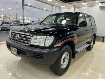 تويوتا  لاند كروزر  ال اكس  2007  عادي  82,000 كم  6 سلندر  دفع رباعي  اس يو في  أسود