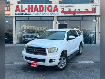 تويوتا سكويا اس ار 5 2012 اوتوماتيك 542,000 كم 8 سلندر دفع رباعي اس يو في أبيض