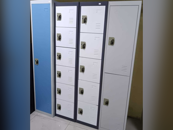 خزائن ودواليب الملابس والزينة - خزائن  - اللون الرمادي