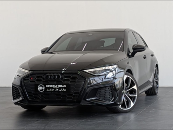 Audi  S  3  2023  Automatic  32,500 Km  4 Cylinder  All Wheel Drive (AWD)  Sedan  Black  With Warranty