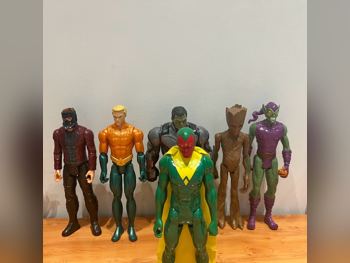 مجسم شخصيات كرتونية  - 2 سنة  - متعدد الألوان