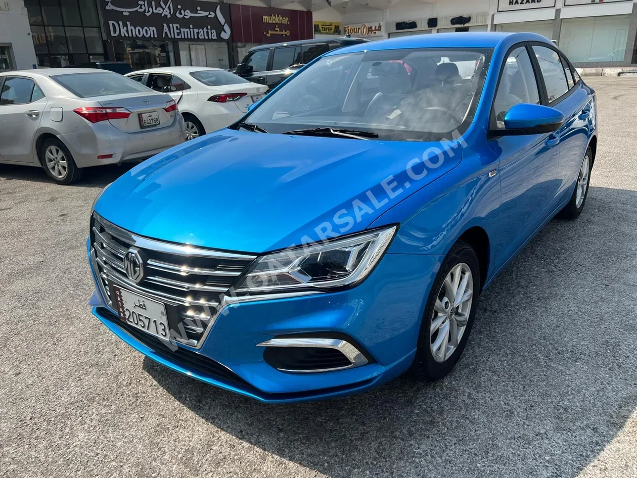 MG  MG 5  4 Cylinder  Sedan  Blue  2025