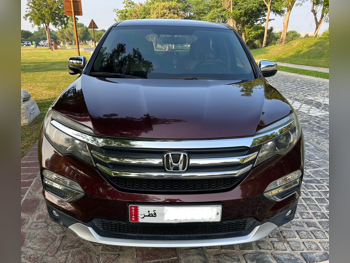 Honda Pilot EXL 2016 Automatic 102,000 Km 6 Cylinder All Wheel Drive (AWD) SUV Maroon