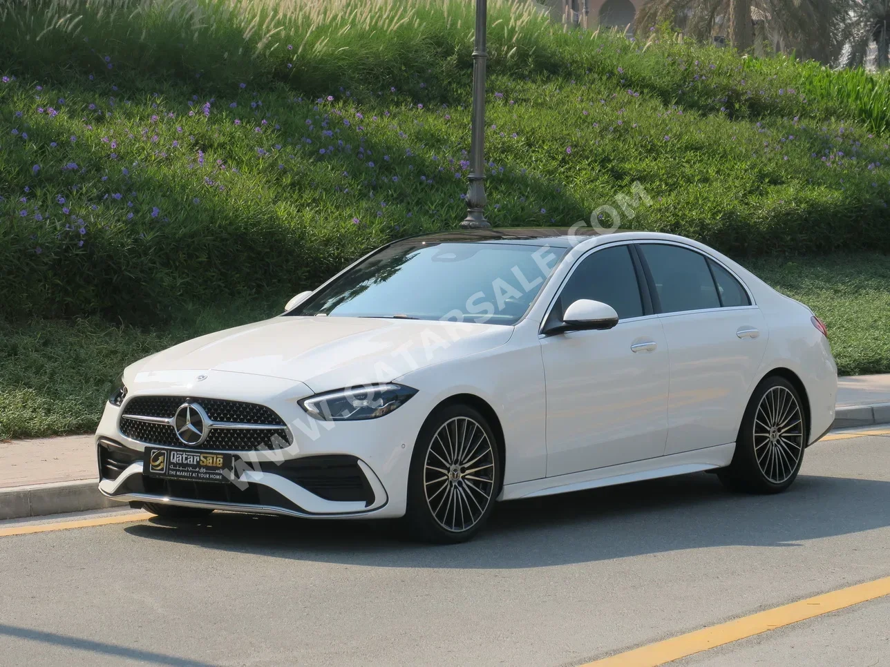Mercedes-Benz  C-Class  200 AMG  2025  Automatic  5,000 Km  4 Cylinder  Rear Wheel Drive (RWD)  Sedan  White  With Warranty