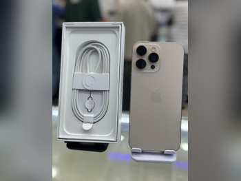 Mobile Phones Apple - Iphone 16 - Pro Max - Gold - 256 GB - Under Warranty