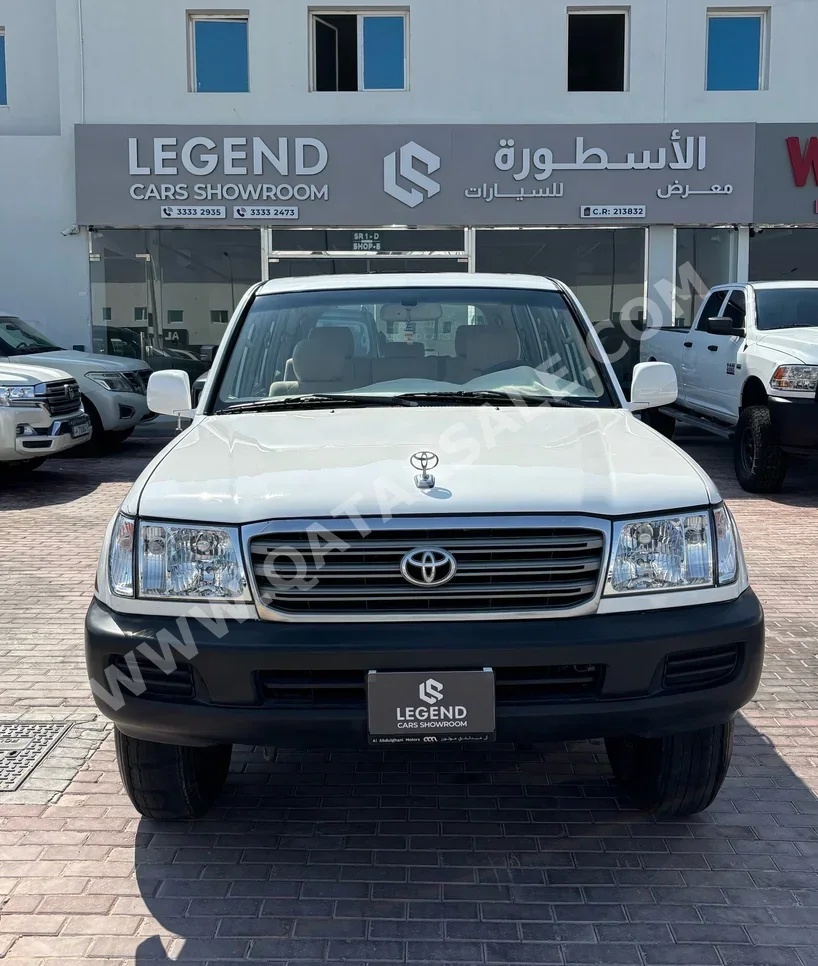 تويوتا لاند كروزر جي اكس 2003 عادي 71,746 كم 6 سلندر دفع رباعي اس يو في أبيض