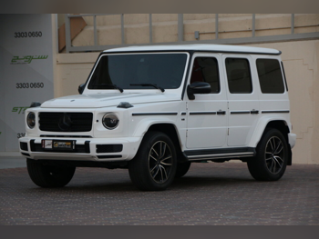 Mercedes-Benz  G-Class  500  2022  Automatic  33,000 Km  8 Cylinder  Four Wheel Drive (4WD)  SUV  White  With Warranty