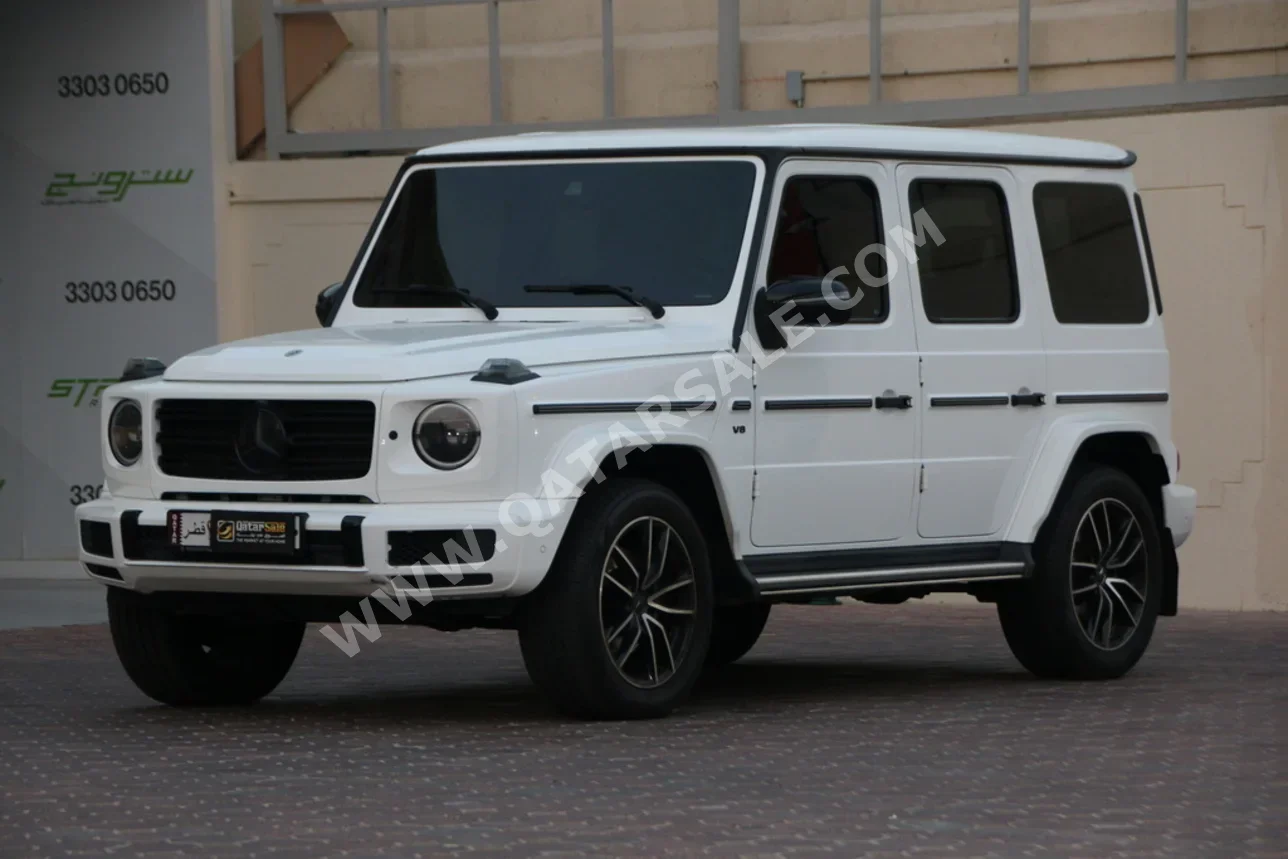 Mercedes-Benz G-Class 500 2022 Automatic 33,000 Km 8 Cylinder Four Wheel Drive (4WD) SUV White With Warranty