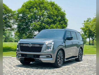 Nissan  Patrol  Platinum  2025  Automatic  20,000 Km  6 Cylinder  Four Wheel Drive (4WD)  SUV  Silver  With Warranty