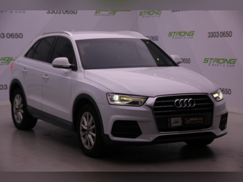 اودي  كيو 3  2017  اوتوماتيك  200,000 كم  4 سلندر  سحب امامي  اس يو في  أبيض