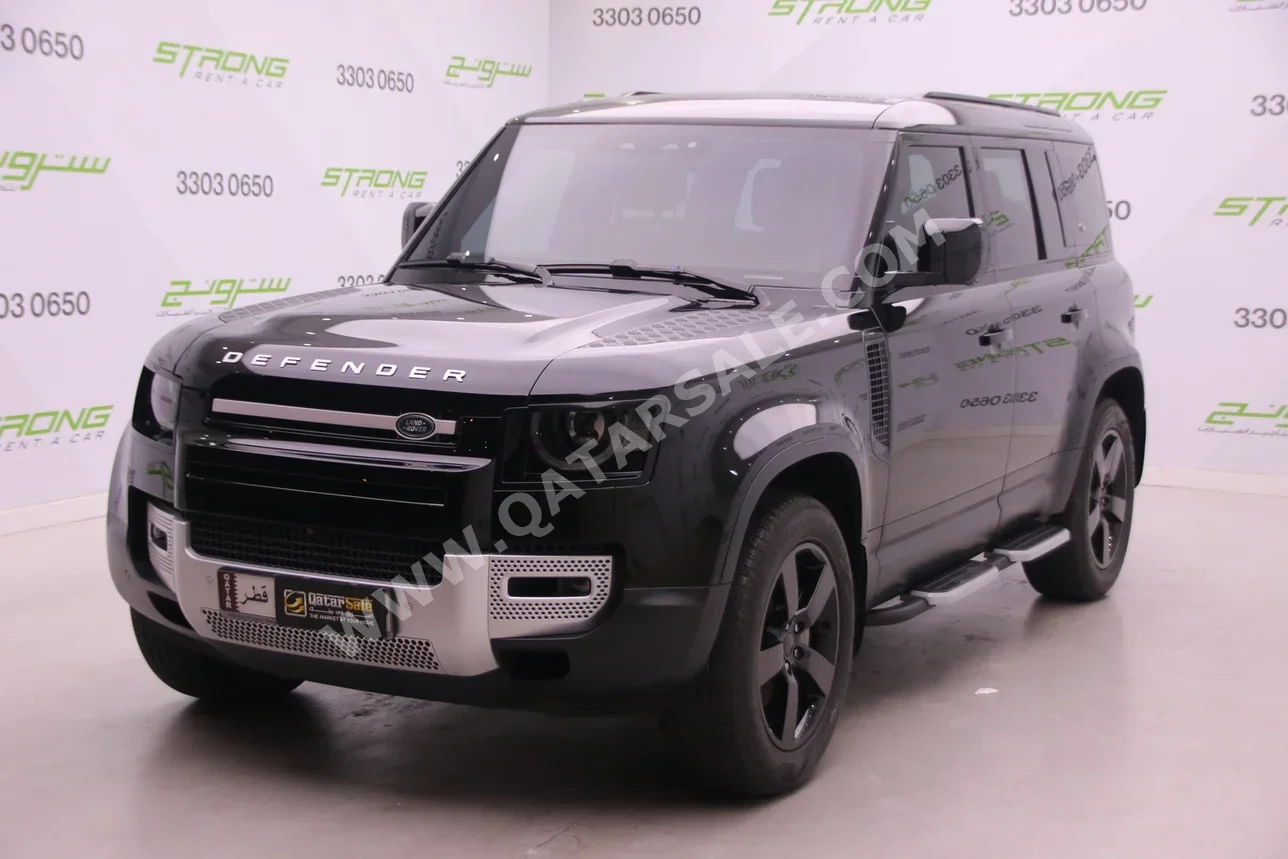 Land Rover  Defender  110 HSE  2023  Automatic  103,000 Km  6 Cylinder  Four Wheel Drive (4WD)  SUV  Black  With Warranty