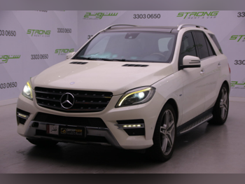 Mercedes-Benz ML 350 2013 Automatic 180,000 Km 6 Cylinder Four Wheel Drive (4WD) SUV White