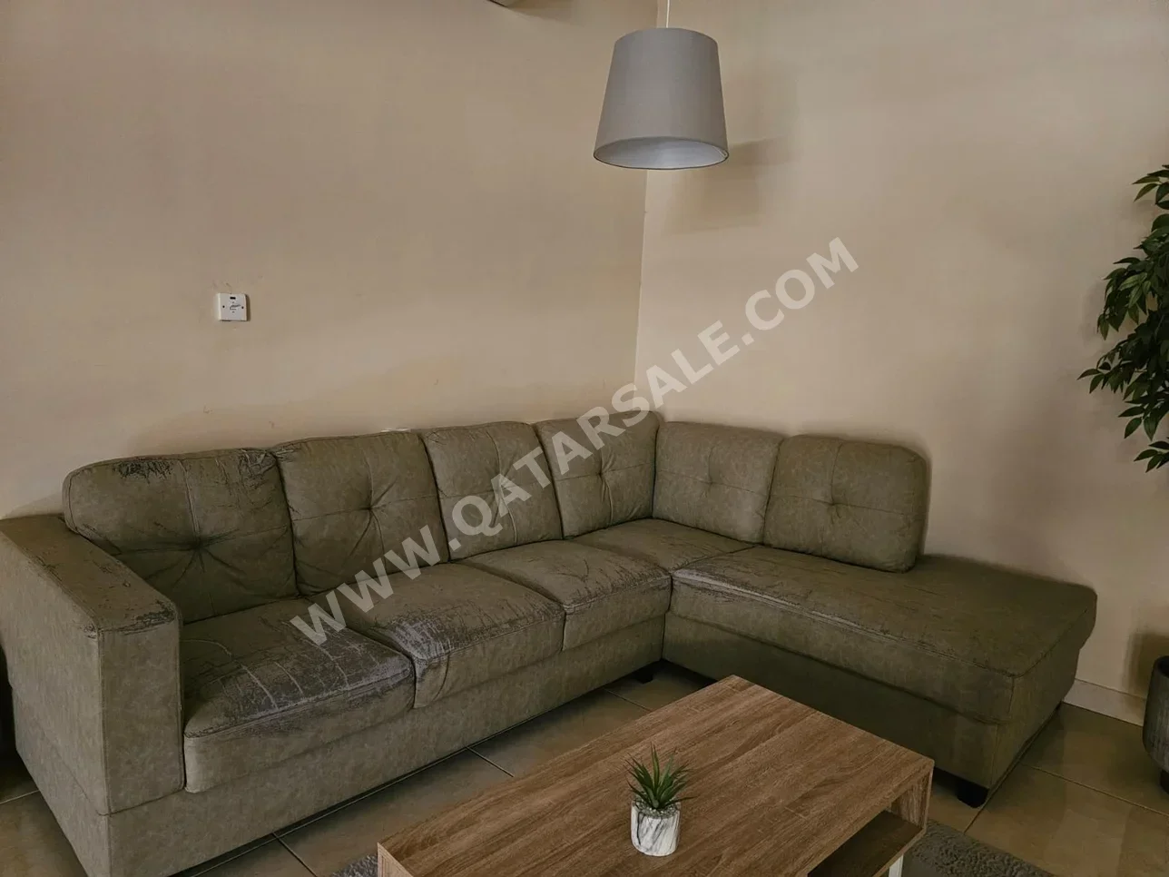 Sofas, Couches & Chairs L shape - Green