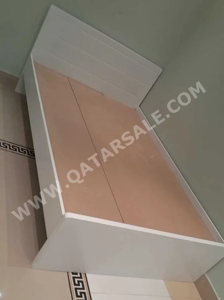 Beds - Single  - White  - Mattress Included