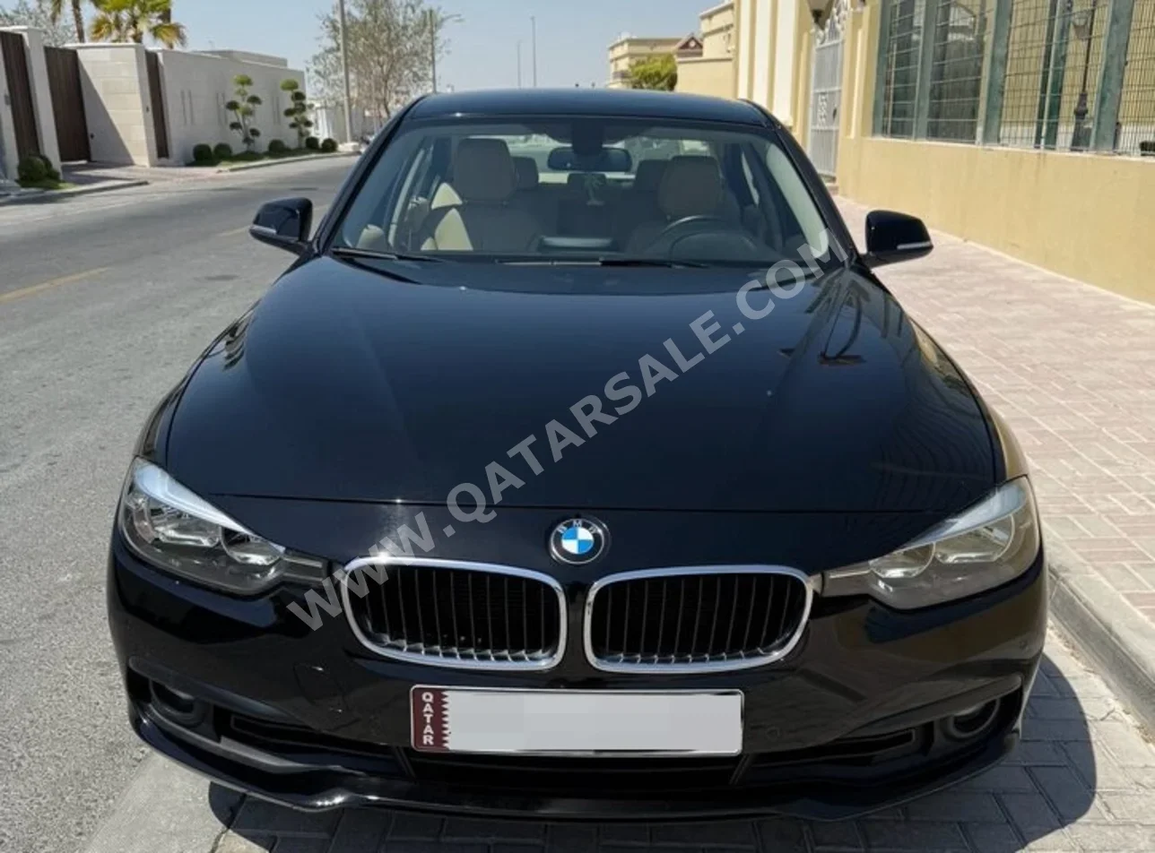BMW  3-Series  318i  2016  Automatic  110,000 Km  3 Cylinder  Rear Wheel Drive (RWD)  Sedan  Black