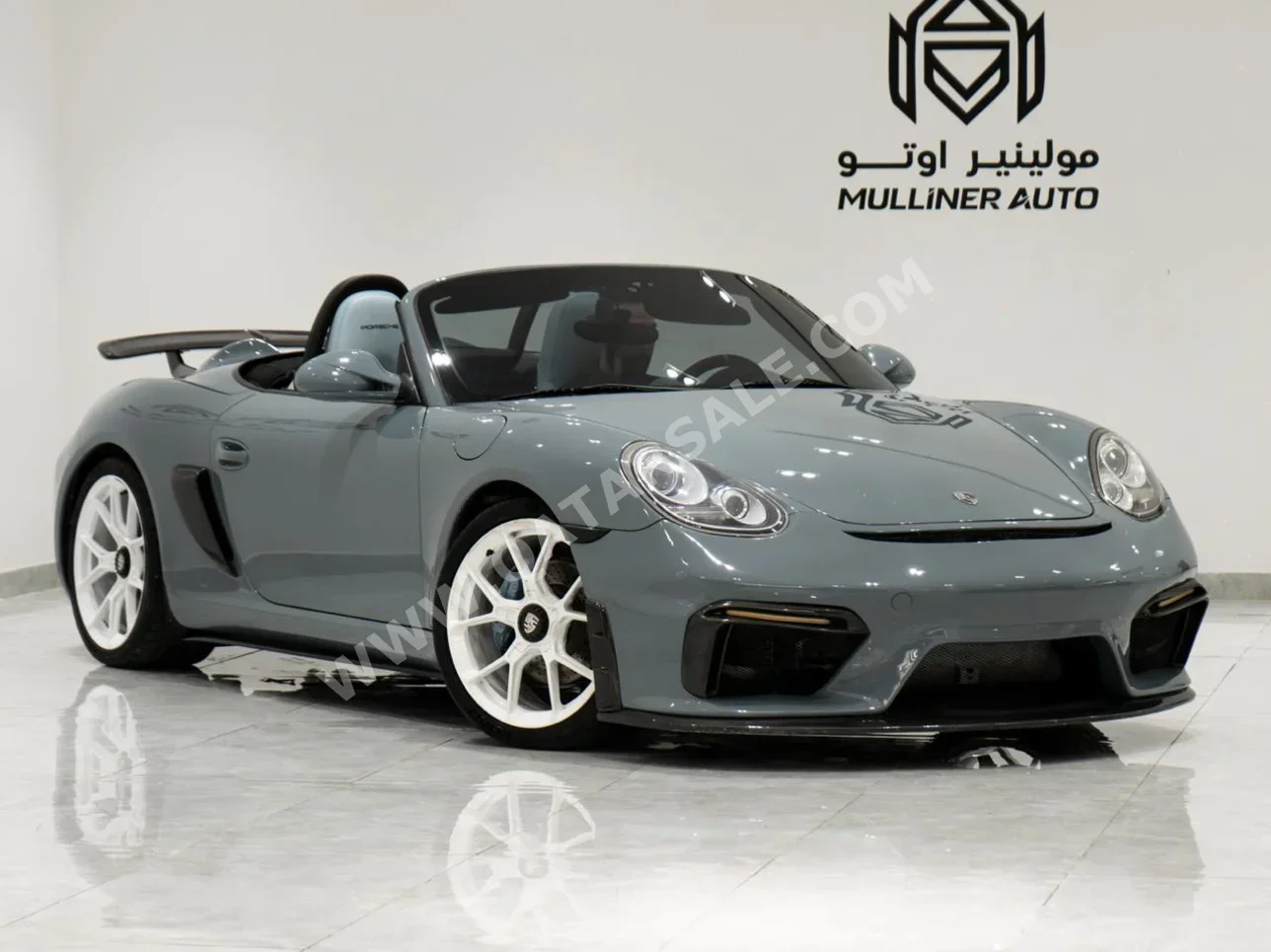 Porsche Boxster 2009 Automatic 128,000 Km 6 Cylinder Rear Wheel Drive (RWD) Convertible Gray Nardo