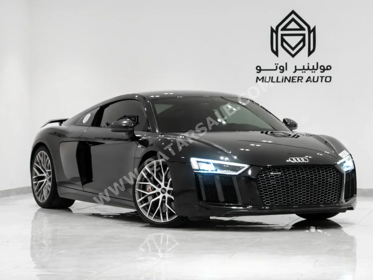 اودي  آر 8  2017  اوتوماتيك  84,000 كم  10 سلندر  دفع خلفي  كوبيه \ سبورت  أسود