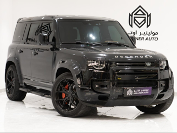 Land Rover  Defender  110 X  2021  Automatic  80,000 Km  6 Cylinder  Four Wheel Drive (4WD)  SUV  Black  With Warranty