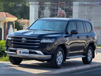 Toyota  Land Cruiser  GX  2024  Automatic  38,000 Km  6 Cylinder  Four Wheel Drive (4WD)  SUV  Black  With Warranty
