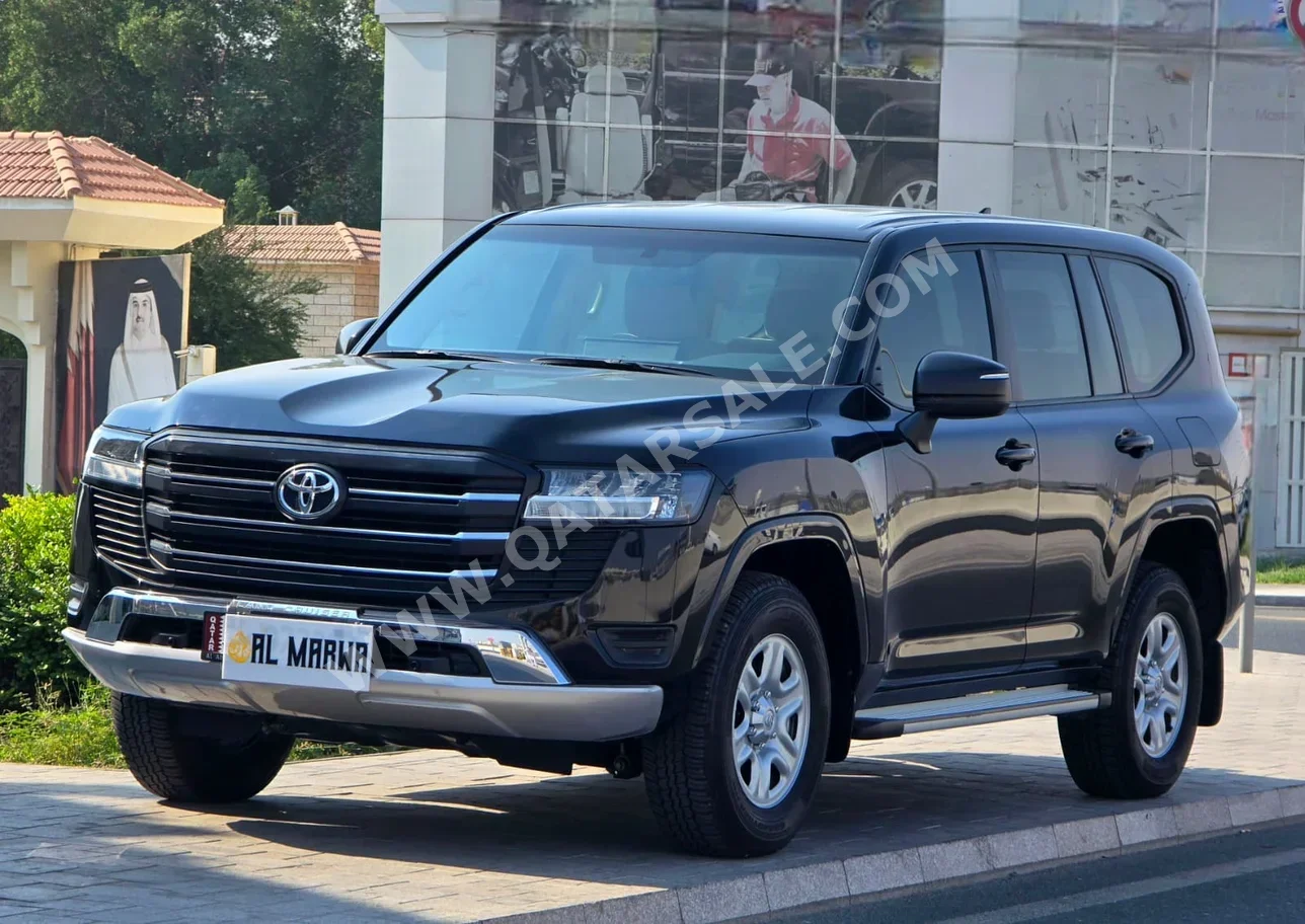 Toyota  Land Cruiser  GX  2024  Automatic  38,000 Km  6 Cylinder  Four Wheel Drive (4WD)  SUV  Black  With Warranty