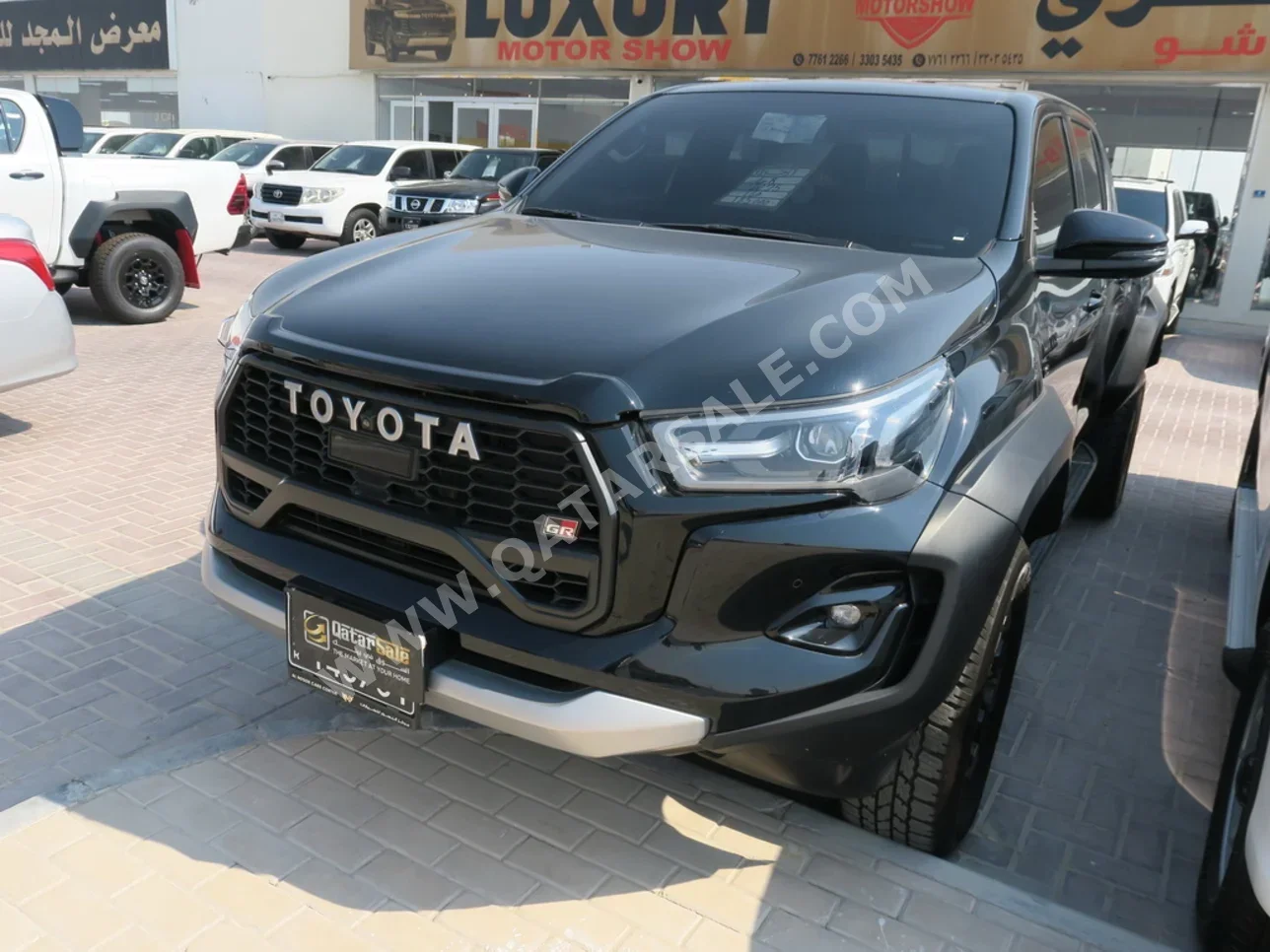 Toyota Hilux GR Sport 2024 Automatic 160 Km 6 Cylinder Four Wheel Drive (4WD) Pick Up Black