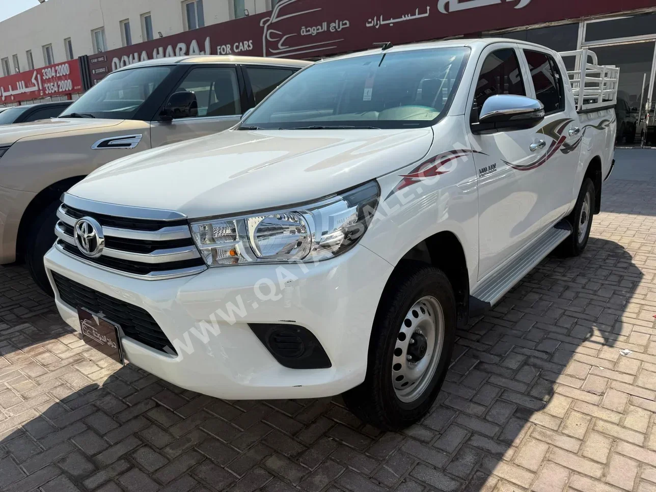 Toyota Hilux SR5 2025 Automatic 9,500 Km 4 Cylinder Four Wheel Drive (4WD) Pick Up White With Warranty
