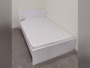 Beds - Single  - White  - Mattress Included